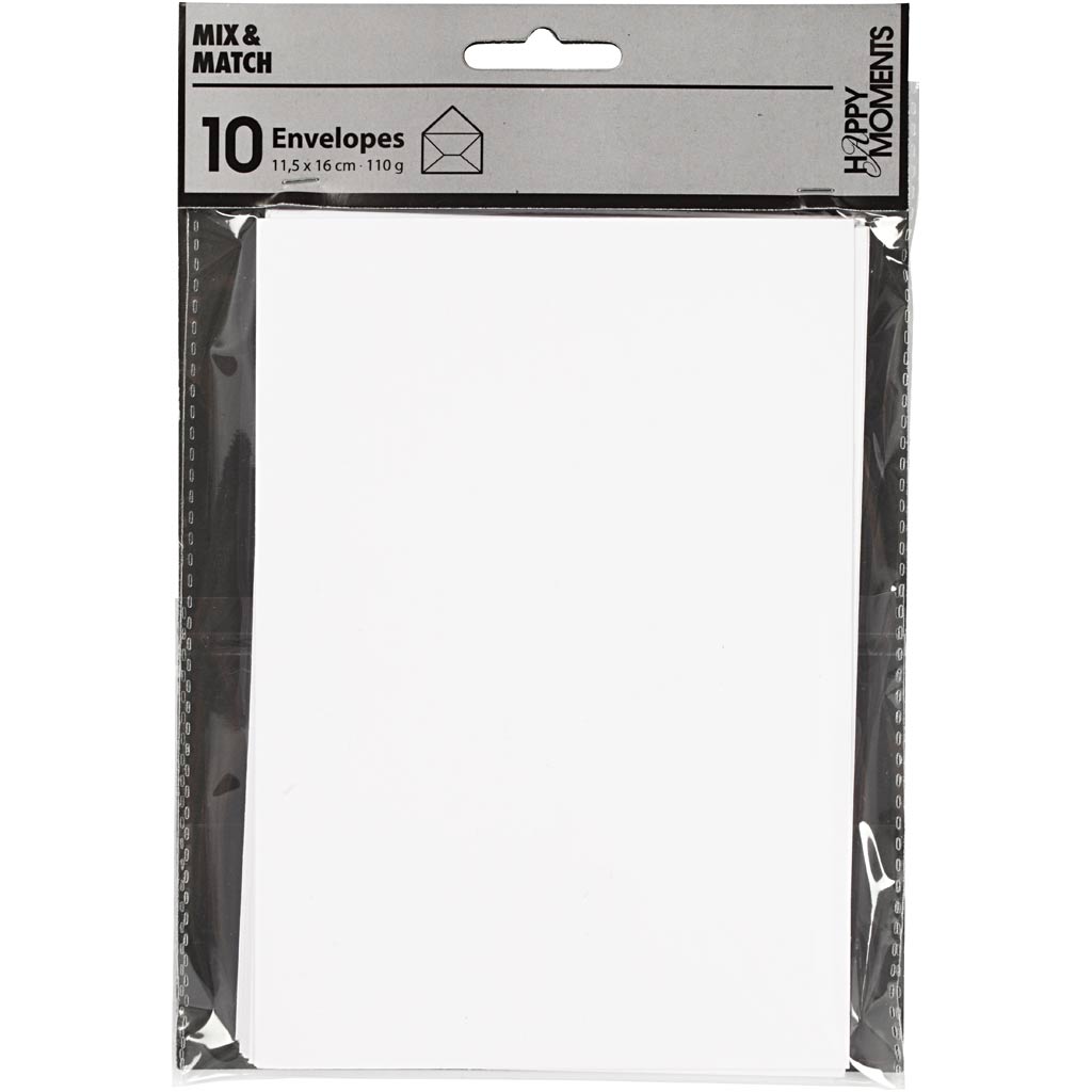 Creativ Company - Creativ Company Https://www.cchobby.nl/enveloppen-afmeting-envelop-11-5x16-cm-110-wit-10-stuk-1-doos
