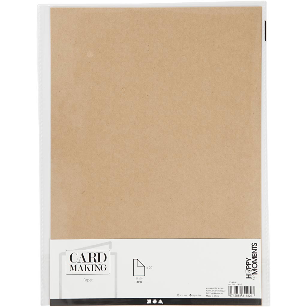 Creativ Company - Creativ Company Https://www.cchobby.nl/papier-a4-vel-210x297-mm-120-gr-naturel-20-stuk-1-doos