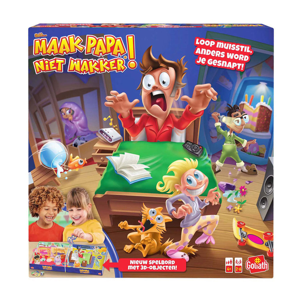 Goliath games goliath sshh maak papa niet wakker kinder bordspel