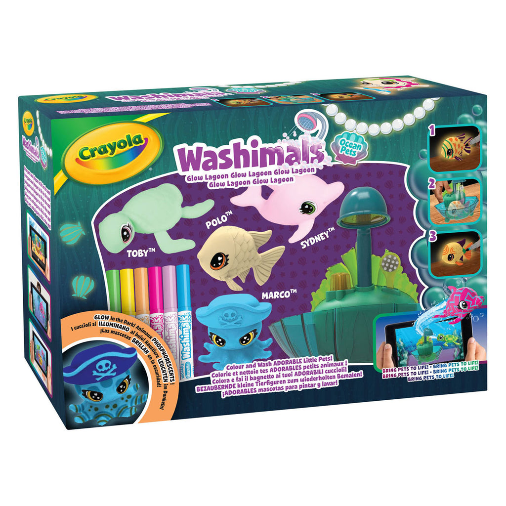 Goliath Games - Goliath Games washimals ocean glow lagoon speelset