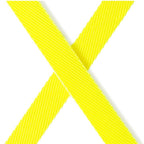 Flexi rollijn giant tape neon zwart geel