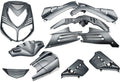 Edge plaatset 13-delig voor peugeot speedfight 2 - anthraciet