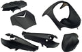 Edge plaatset 6-delig voor peugeot vivacity tot bouwjaar 2008 - mat zwart