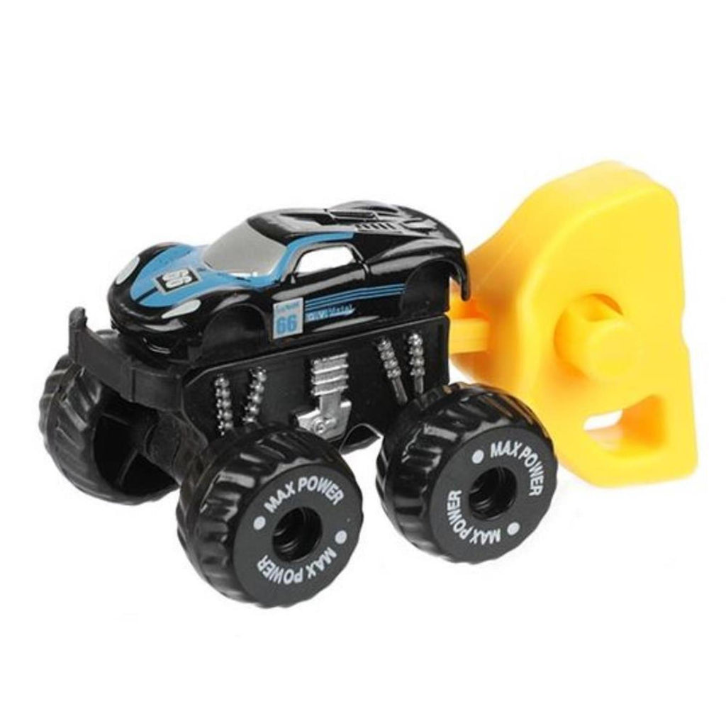 Toi-toys monster truck met afschieter in ei