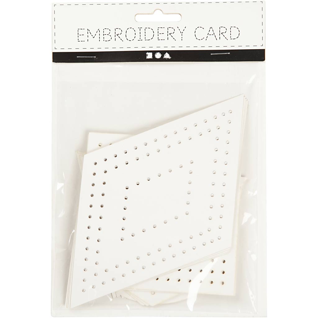 Creativ Company - Creativ Company Https://www.cchobby.nl/kruissteken-karton-geometrisch-afm-10-17-cm-wit-20-stuk-1-doos