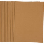 Creativ company ribbelkarton 120gr, 10 vellen