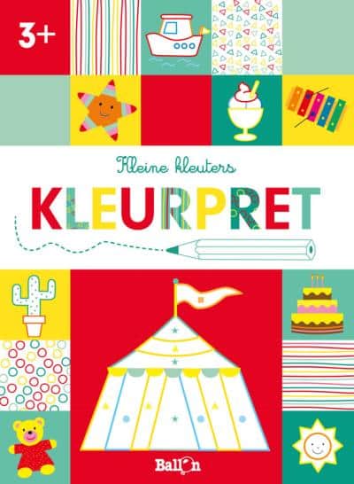 Ballon - Ballon Kleine kleuters kleurpret 3+