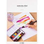 Creativ company aquarelblok, a3 30x42 cm, wit, 20 vellen