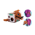 Johntoy - Johntoy John toy paard met geluid en elastieken band 19x29x21cm