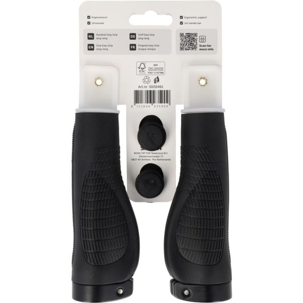 Simson - handvatten easy grip lang/lang m/schroefjes