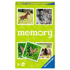 Ravensburger - spel memory jonge dieren pocket