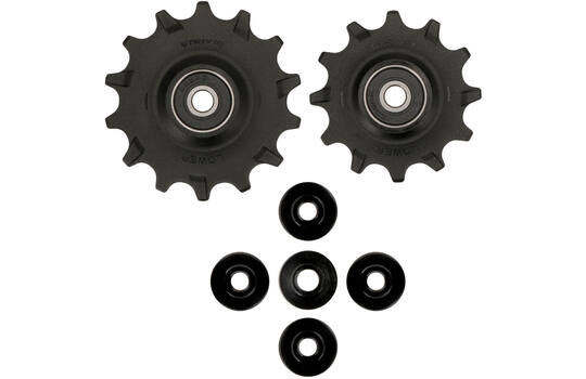Trivio - Trivio - derailleurwieltjes 12/14t stainless lagers
