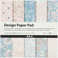 Design papierblok, vel 15,2x15,2 cm, 120 gr, roze, 50 vel 1 doos