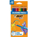 Bic kleurpotloden ecolutions evolution kunsthars recycled assorti 12stuks
