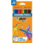 Bic kleurpotloden ecolutions evolution kunsthars assorti 12 stuks