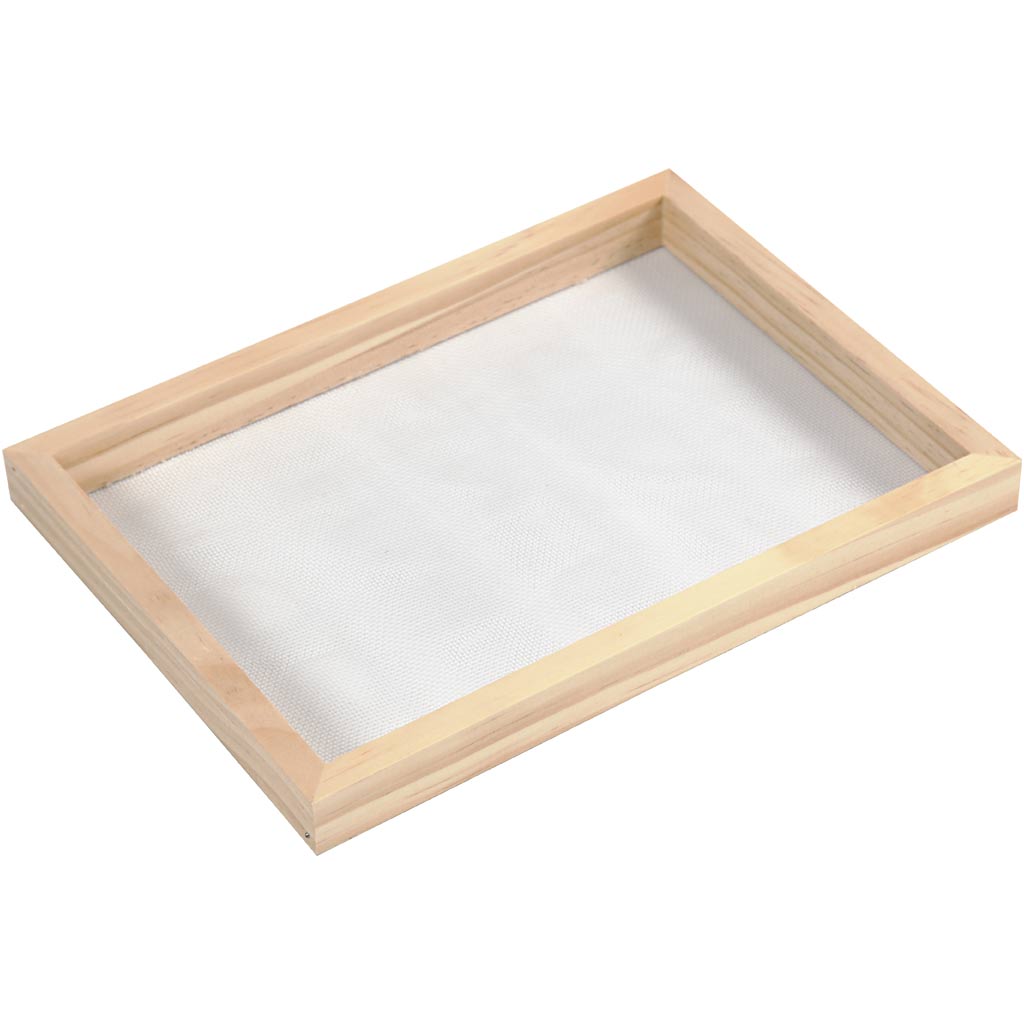 Creativ Company - Creativ Company Https://www.cchobby.nl/papiermal-met-enkel-frame-a5-afm-23x17x2cm-cm-20-mesh-1-stuk