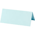 Naamkaarten, afm 9x4 cm, 220 gr, lichtblauw, 20 stuk 1 doos