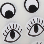 Creativ Company - Creativ Company Https://www.cchobby.nl/sticker-ogen-zwart-wit-2000-stuk-1-doos
