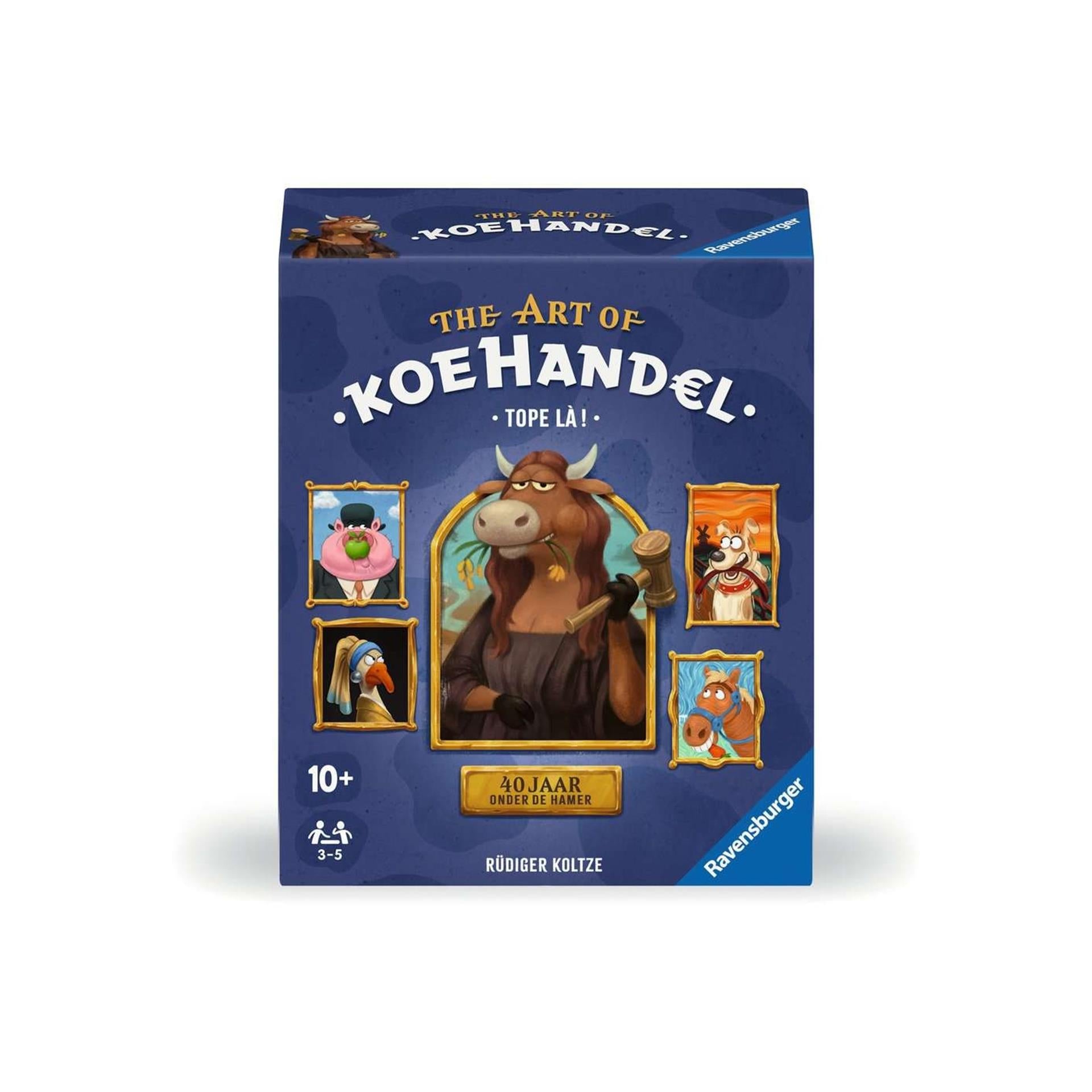 Ravensburger - koehandel 40 jaar kaartspel