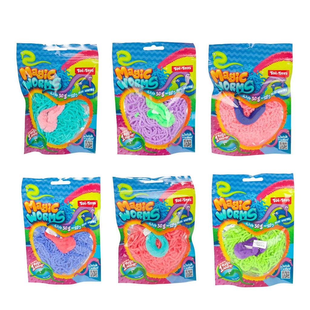 Toi-Toys - Toi-Toys Magische worm met mini wormpjes 30gr