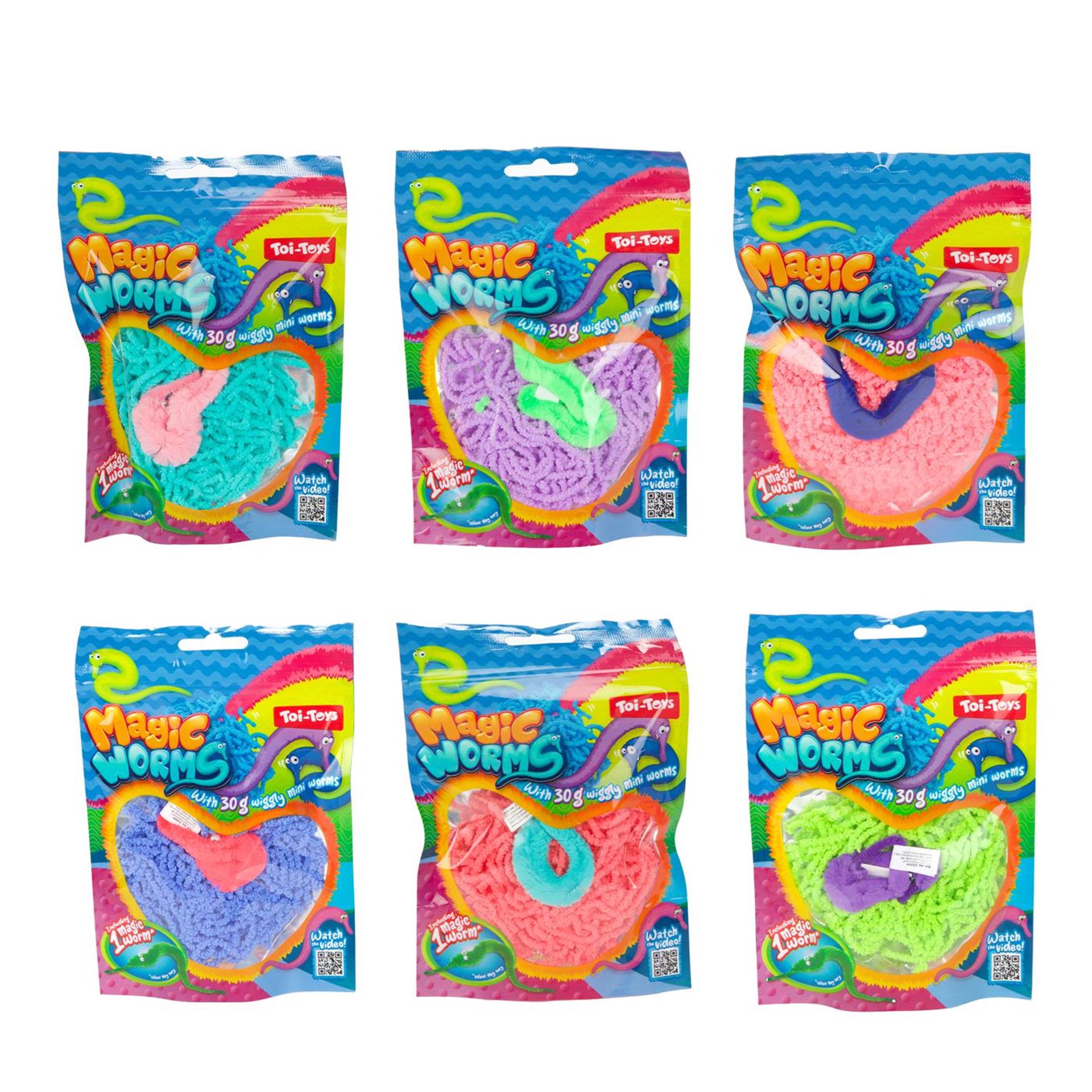 Toi-Toys - Toi-Toys Magische worm met mini wormpjes 30gr