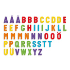 Quercetti - magneetbord incl. hoofdletters abc magneten 53dlg.