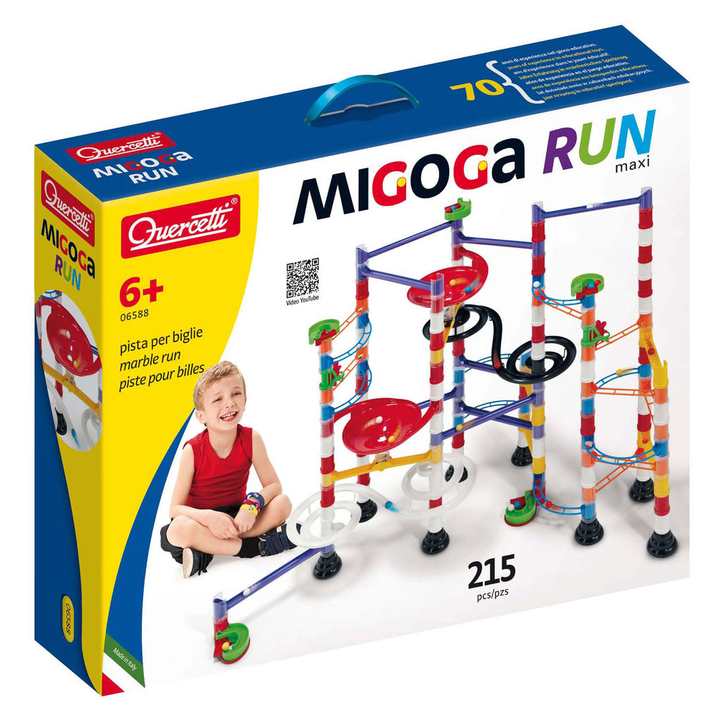 Quercetti - knikkerbaan migoga maxi 213dlg.