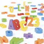 Quercetti - magneten set hoofdletters en cijfers 106-delig | 2 stuks