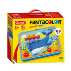 Quercetti - mozaïek speelgoed dieren - fantacolor 180dlg creatief.