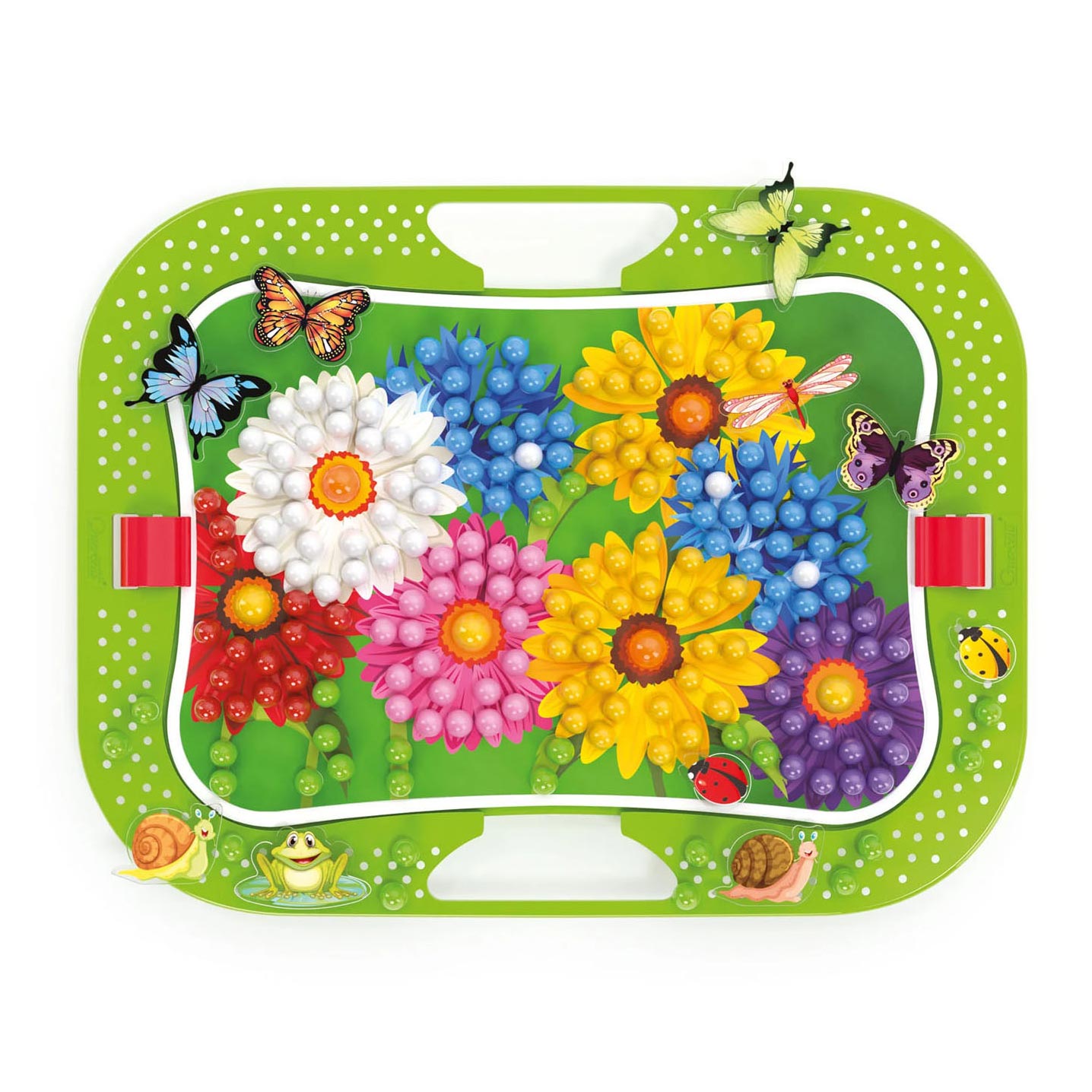 Quercetti natuur plezier fun en pegs insteek mozaïek, 316dlg.