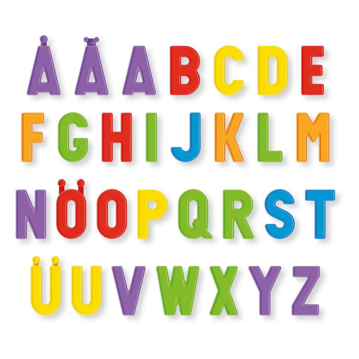 Quercetti - magneet tablet basis letters