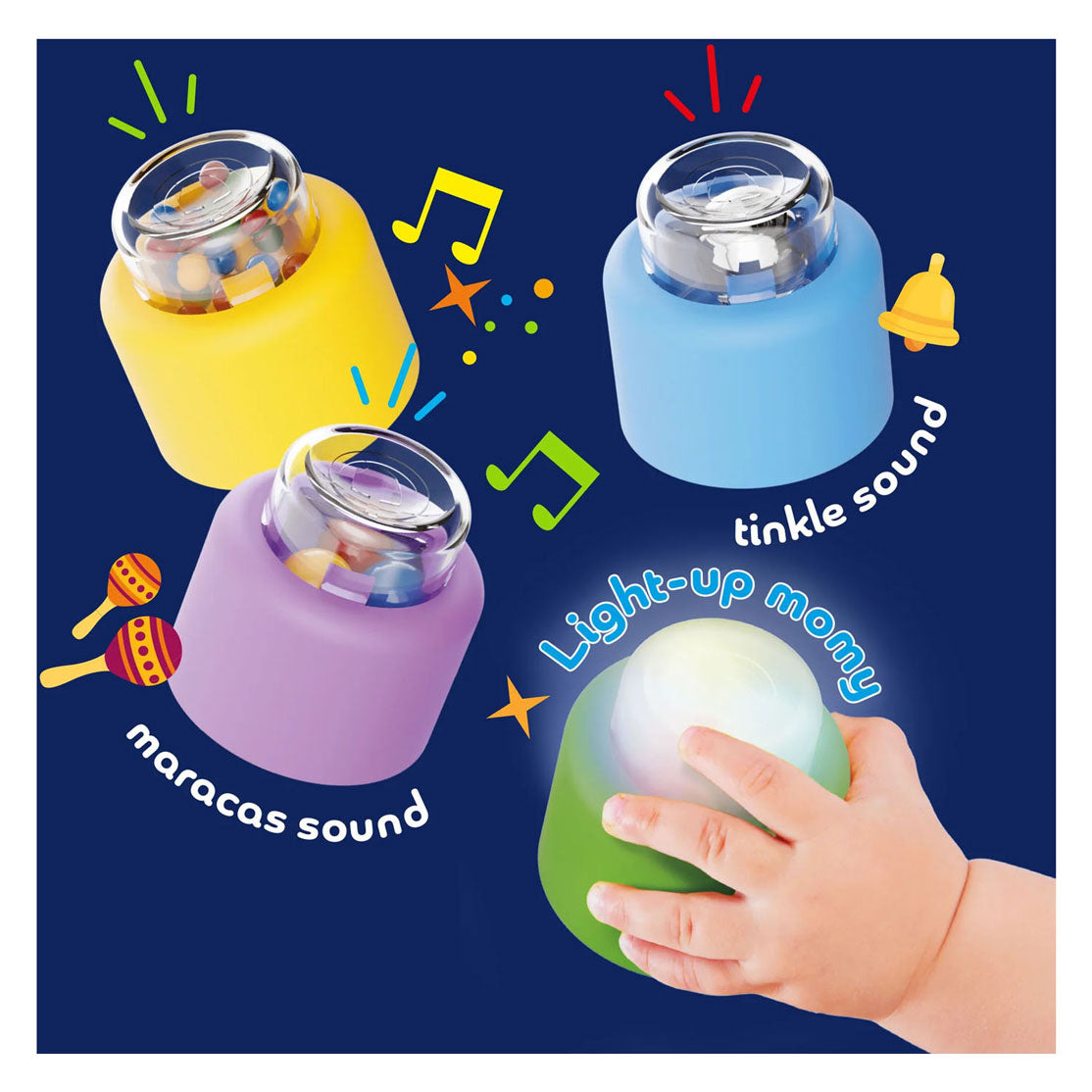 Quercetti momy soft sensory - 8dlg.
