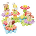 Quercetti - playeco+ bloementuin tandwielen