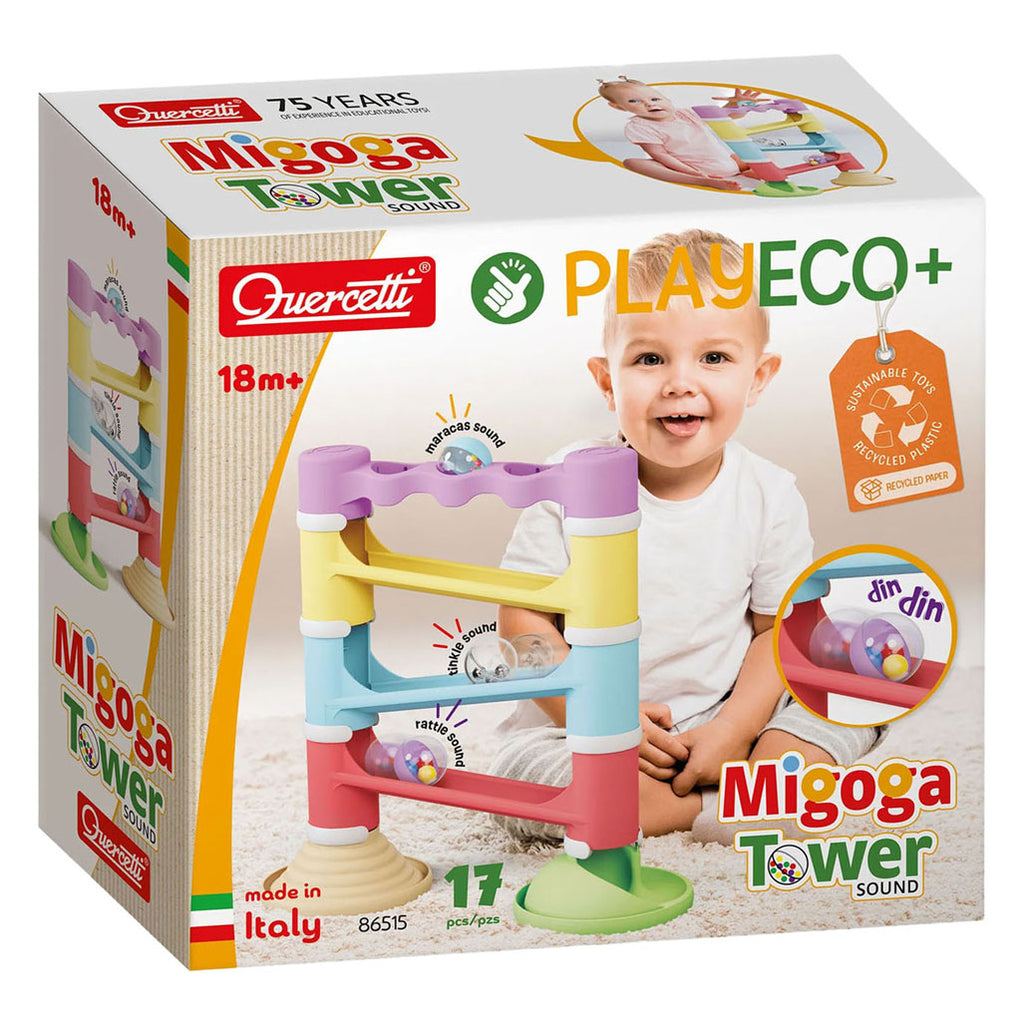 Quercetti - playeco+ knikkerbaan migoga - 17dlg.