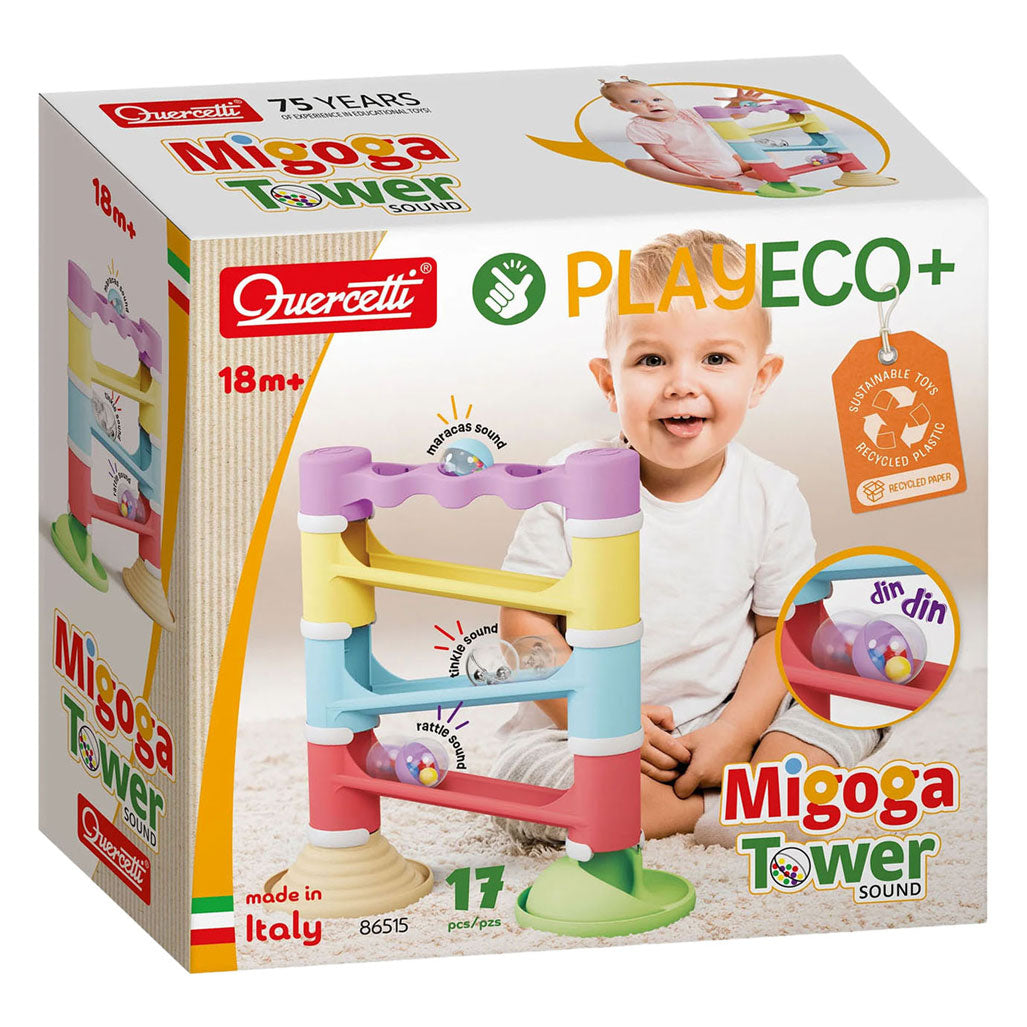 Quercetti - playeco+ knikkerbaan migoga - 17dlg.