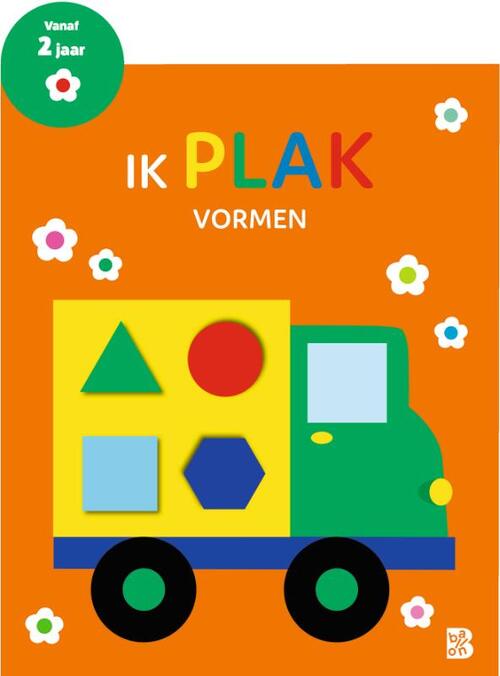 De Ballon - De Ballon Stickerboek peuters ik plak - vormen