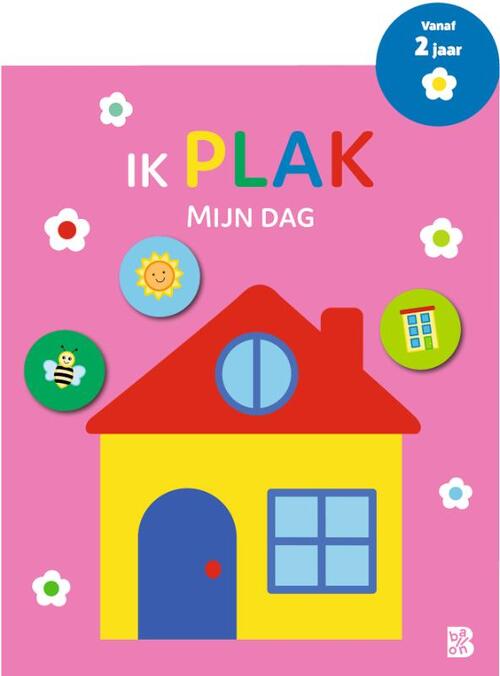 De ballon ballon ik plak mijn dag stickerboek
