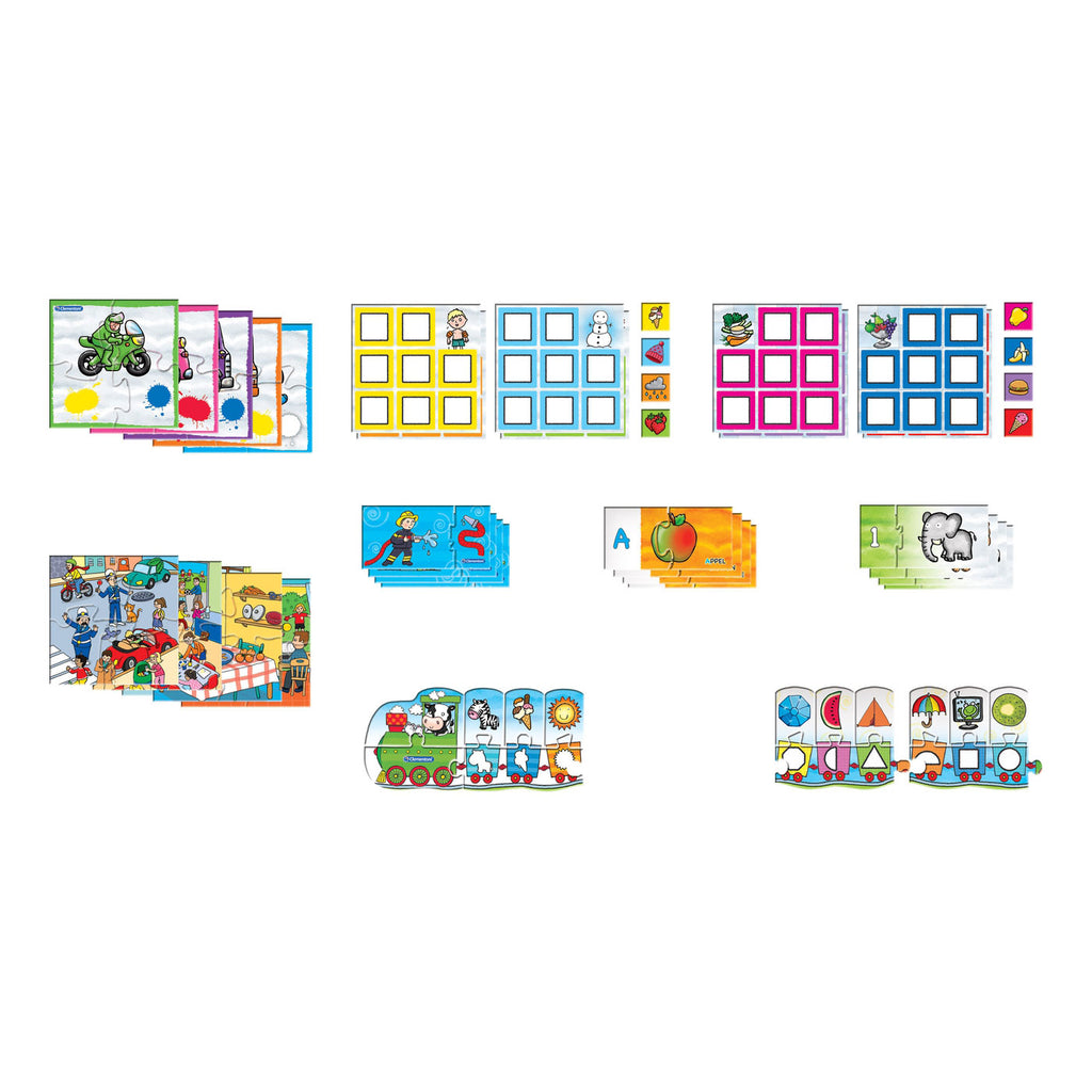 Clementoni spelend leren - 8 spelletjes in 1 - educatief speelgoed - kleuter speelgoed - 3-5 jaar