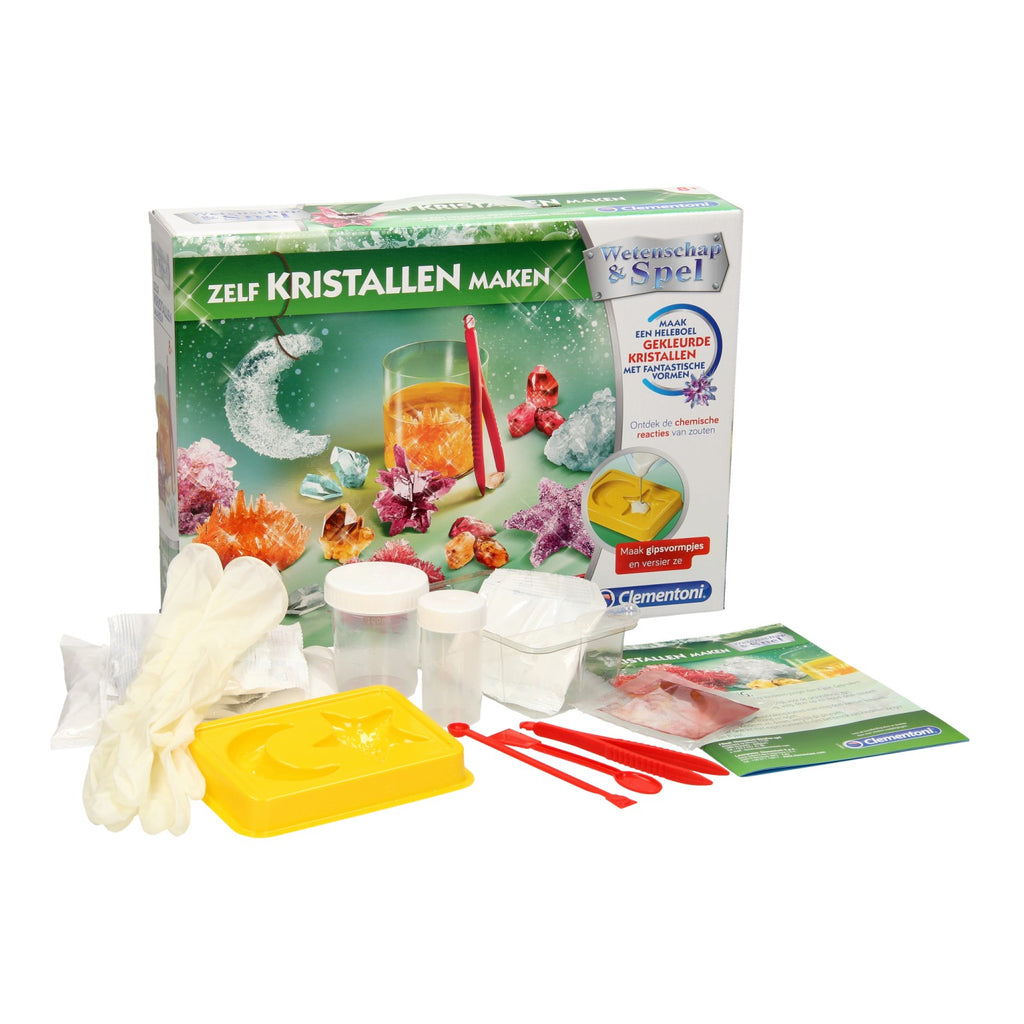 Clementoni - wetenschap & spel - maak je eigen kristallen
