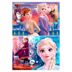 Disney clementoni puzzel frozen 2, 2x60st.