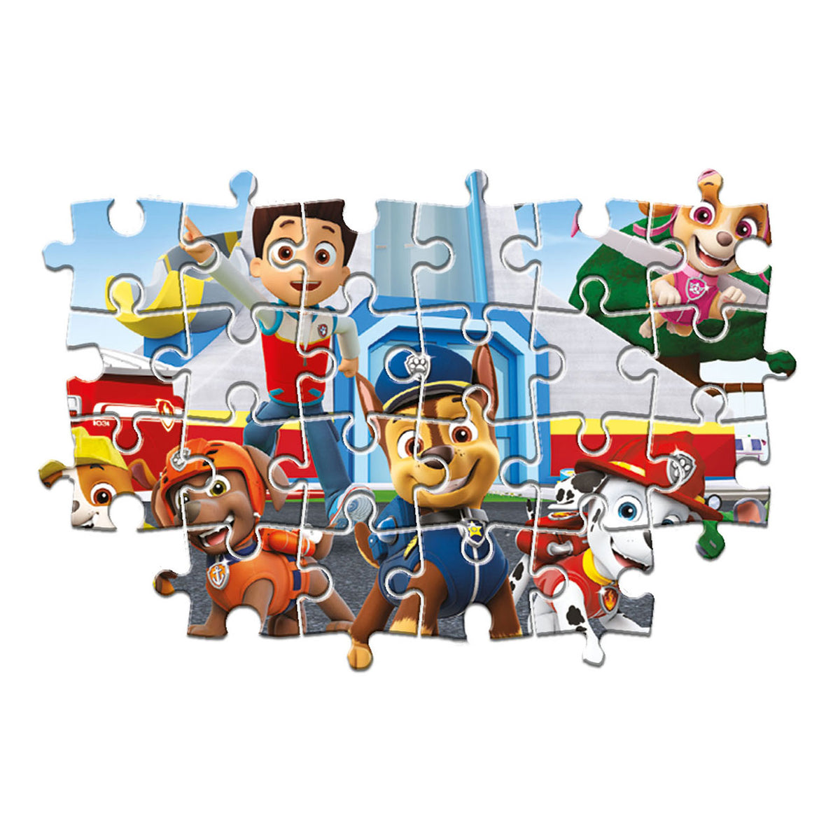 Clementoni - puzzel - 104 maxi stukjes - paw patrol - kinderpuzzel - vanaf 1 jaar