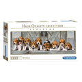 Clementoni - panorama puzzel beagles 1000st.