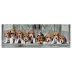 Clementoni - panorama puzzel beagles 1000st.