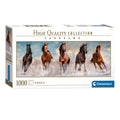 Clementoni Panorama Puzzel Paarden, 1000st.
