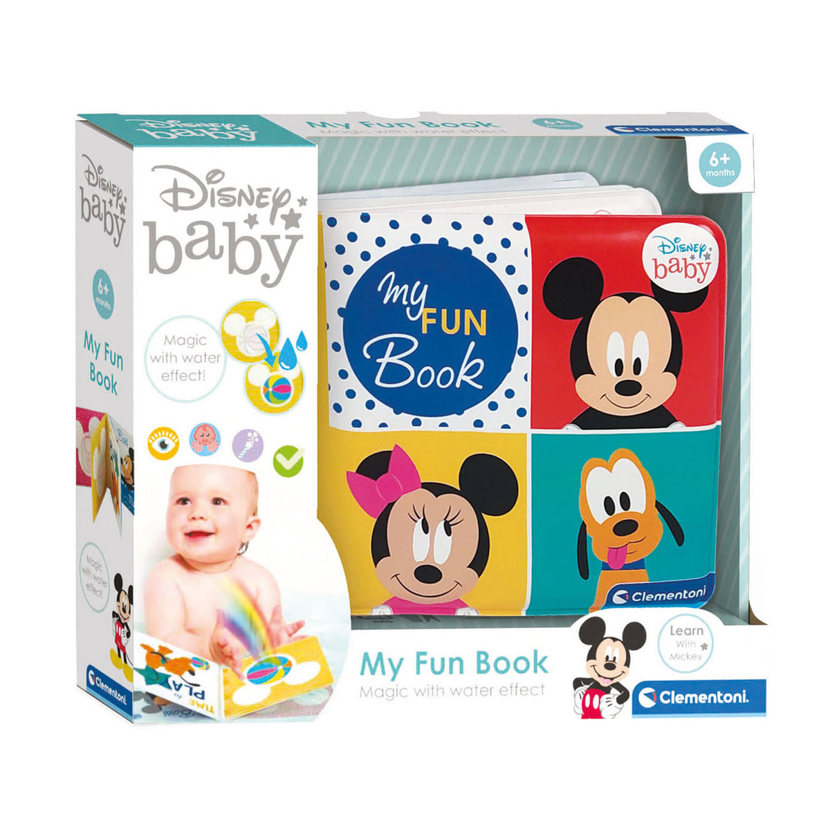 Clementoni - disney baby - my fun book