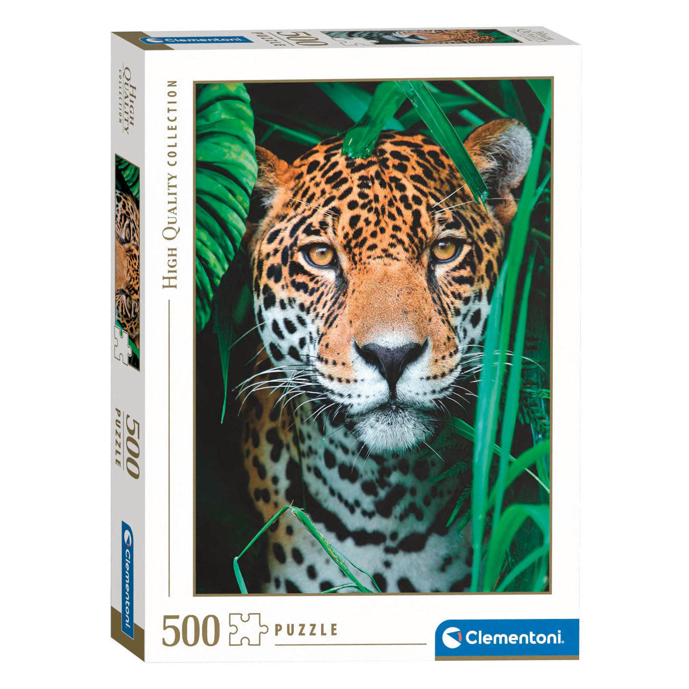 Clementoni - puzzel jaguar in de jungle 500st.