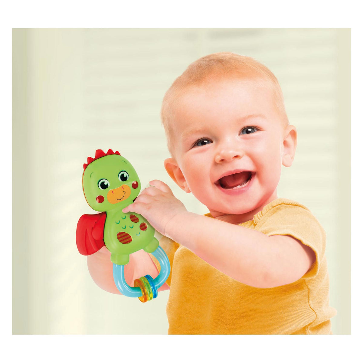 Clementoni - baby - rammelaar draak
