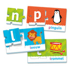 Clementoni alphabet puzzel karton
