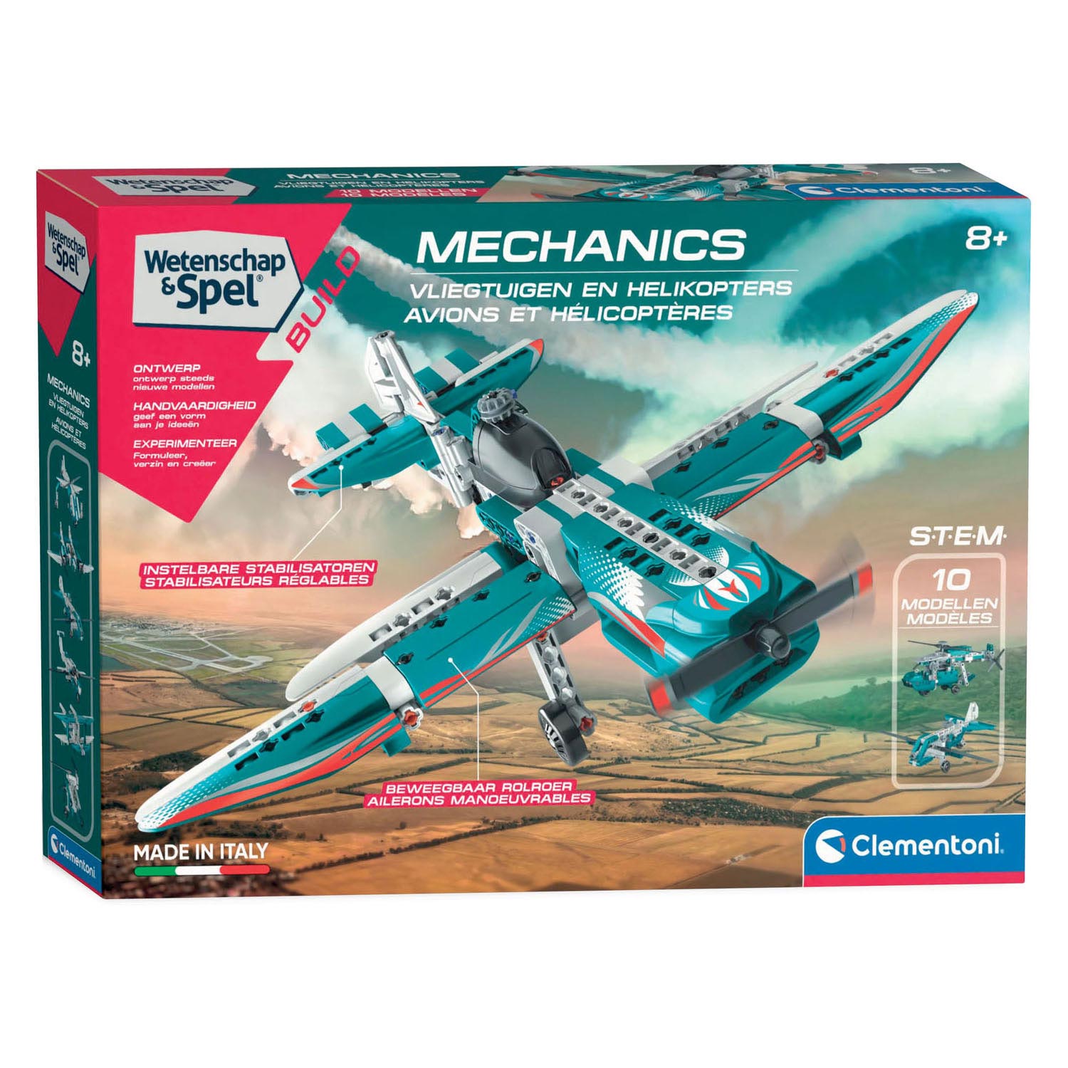 Clementoni - wetenschap & spel mechanica - vliegtuigen