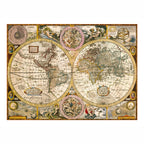 Clementoni puzzel antieke wereldkaart, 3000st.